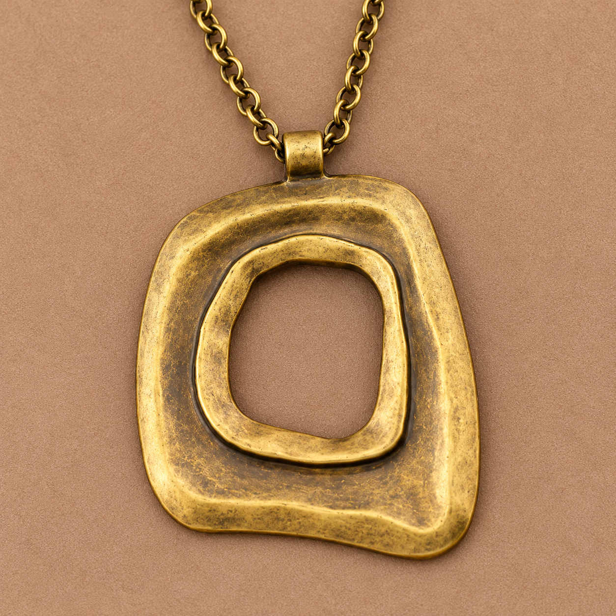 bronze metal color necklace bronze metal color necklace