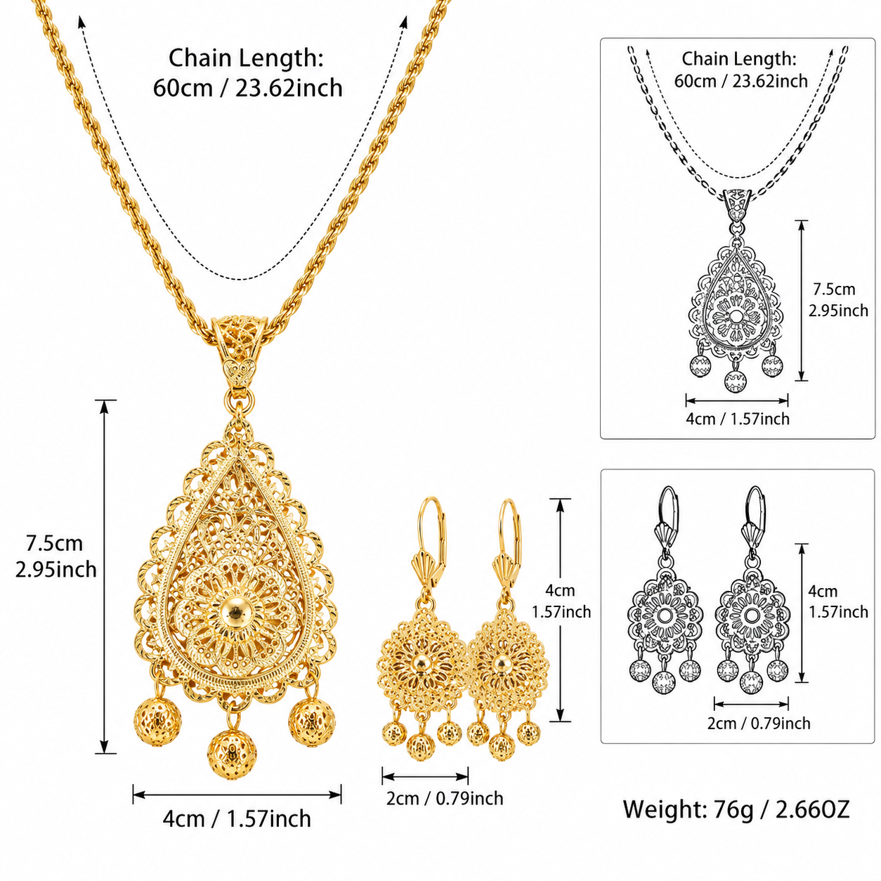 sizing gold set sizing gold set